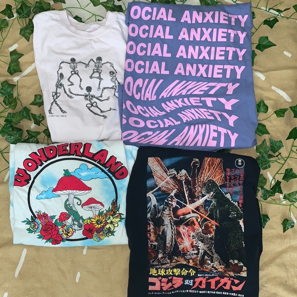 Brandy/Pacsun T-shirt Set